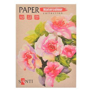Набір акварел. паперу А3 "Paper Watercolor Collection", 12 шт 741706 (741706) фото