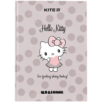 Щоденник шкільний тверда обкладинка Hello Kitty HK-262-1 KITE (HK-262-1) фото