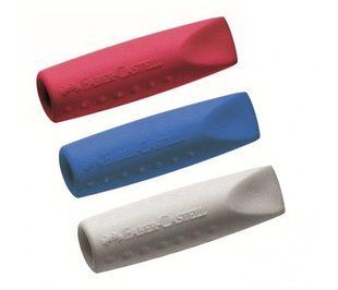 Ластик-колпачек GRIP 2001 187000, 187001, Faber Castell (11965) фото
