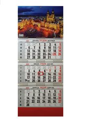 Календарь настенный квартальный на 3 пружины 2022 год НОЧНОЙ ГОРОД (011810) фото