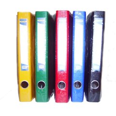 Папка-регистратор А4 на 2 кольца 35 мм PVC зеленый, BM.3101-04 (3101-04) фото