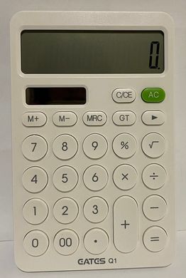 Калькулятор 12 разрядов белый Q-1 Eates (070153) фото