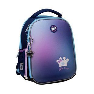 Рюкзак шкільний каркасний ортопедичний 35х28х15см YES Н-100 Little Queen 559847 (559847) фото