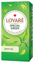 Чай зелений Special green 24 пак Lovare (160333) фото