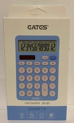Калькулятор 12 розрядів голубий Q-1 Eates (070154) фото