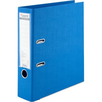 Папка-реєстратор А4 / 7,5 см Prestige 1712-07, блакитний AXENT (1712-07) фото