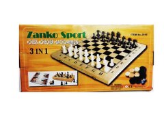 Шахматы 3 в 1 F22013 (181256) фото