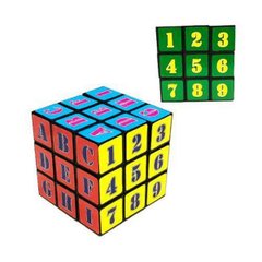 Кубик рубик с цифрами и буквами IGR27, 168-65A (181000) фото