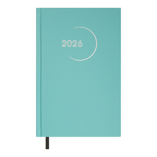 Ежедневник датированный 2026 MADAM мини, A5,бирюзовый,бумвинил BM.21170-06 (202645) фото