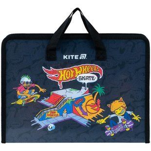 Папка-портфель А4+ на молнии 1 отделение НW2-202 KITE (133260) фото