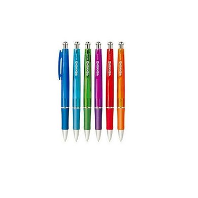 Ручка кулькова автоматична з грипом 2078С напівпрозорий кольоровий корпус, синя Winning /24/ (030212) фото