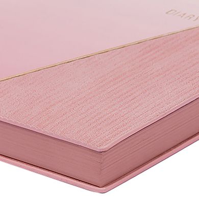Ежедневник датированный А5 2022 мягкий Velvet, 352 стр., розовый (252137) фото