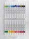 Набор скетч маркеров 24 цвета трехгранные двусторонние, PM515-24 Aihao (PM515-24) фото 2