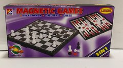 Шахматы магнитные 3 в 1 в коробке 618-25, 2029 (181280) фото