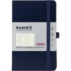 Еженедельник датированый 2025 год 128х195 мм Partner Strong Axent синий 8505-25-02 (68568) фото