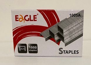 Скоби №26/6 (1000 шт) 1005А Eagle(8305200000) (1005А) фото