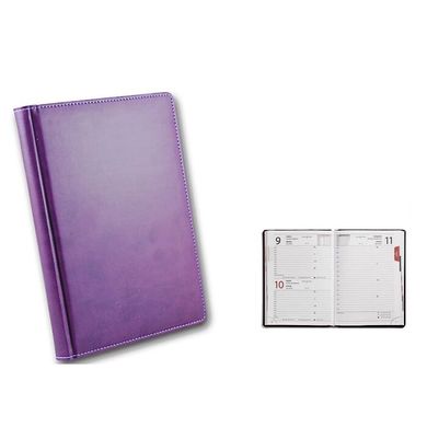 Ежедневник датированный 2022 А5 176 листа Vienna ЗВ-55 фиолетовый линия (011519e) фото