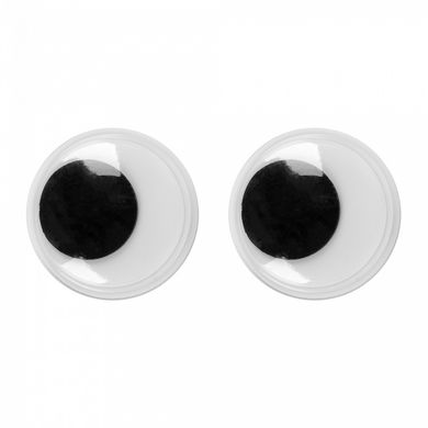 Глазки пришивные, чорные, d-20мм, 30 шт./уп SANTI (954640) фото