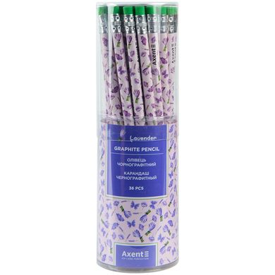 Олівець графітний Lavender НВ 9009-12 AXENT (9009-12) фото