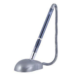 Ручка шариковая 13910 DESK PEN, прозрачная синяя AXENT (13910) фото
