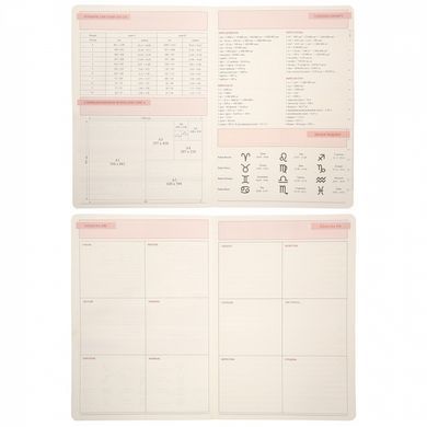 Щоденник недатований А6 твердий 320 сторінок Leo Planner Сhiara,світло-бірюзовий 252710 (252710) фото
