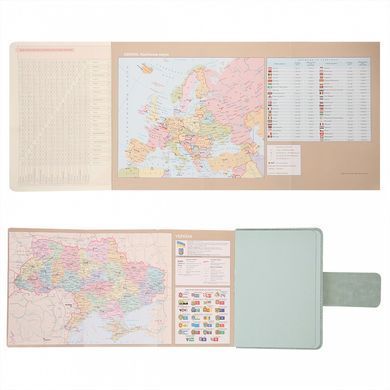 Щоденник недатований А6 твердий 320 сторінок Leo Planner Сhiara,світло-бірюзовий 252710 (252710) фото
