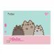 Альбом для рисования для рисования А4 12 листов100 скоба,с перфорацией Pusheen YES 130588 (130588а) фото 1