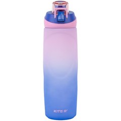 Пляшка для води 760 мл К24-1200-2 фіолетовао-рожева Soft-touch ефект KITE (К24-1200-2) фото