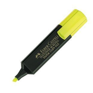 Маркер текстовый 154807 TEXTLINER, желтый Faber Castell / 10 / (154807ж) фото