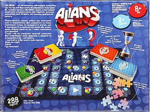 Гра настільна "ALIANS" G-ALN-01U (180323) фото