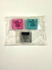 Набор клячка в чехле 3 штуки в упаковке:серая,бирюзовая,розовая Faber Castell (0411063) фото