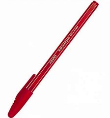 Ручка шариковая 555А "RADAR" непрозрачный пластик, красная /50/ (030107) фото