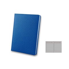 Ежедневник недатированный А5 176 листов Cambric ЗВ-43 синий линия (011585e) фото