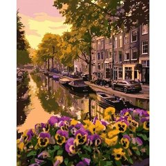 Картина за номерами 40х50 KHO3553 Амстердам (234096) фото