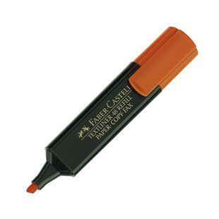 Маркер текстовый 154815 TEXTLINER, оранжевый Faber Castell /10 / (154815ор) фото