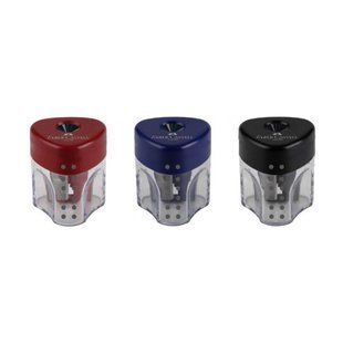 Точилка GRIP MINI пластикова кольорова 183401 (041664) фото