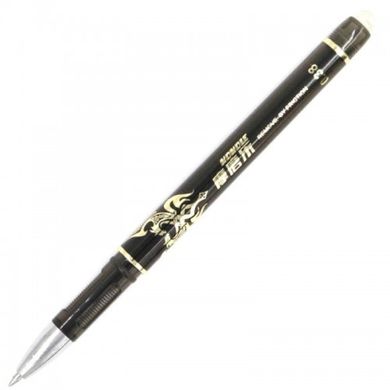 Ручка гелевая пиши-стирай черная 0,38 GP-3176 (039814) фото