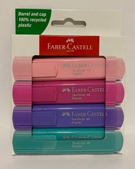 Набор пастельных текстовых маркеров 4 штуки 254654 Faber-Castell (254654) фото
