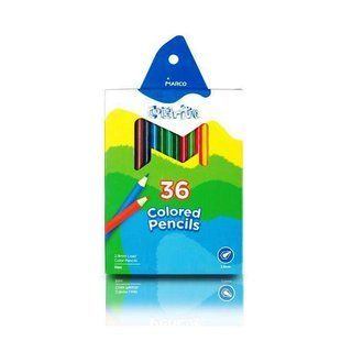 Карандаши 36 цветов шестигранные, Colorite 1100-36CB, Marco (1100-36CB) фото