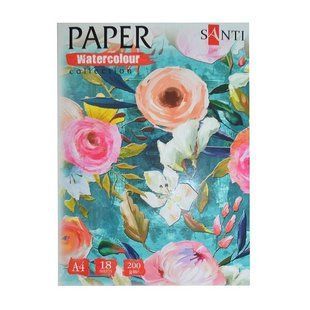 Набір акварел. паперу А4 "Paper Watercolor Collection", 18 шт 742618 (742618) фото