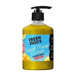 Жидкое мыло FRESH JUICE 460 г с дозатором манго и лимон 435324 (1501544) фото
