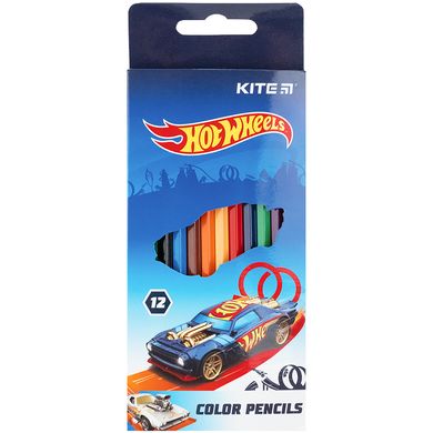 Набір кольорових олівців Hot Wheels HW21-05, 12 кол (HW21-051) фото