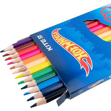 Набор цветных карандашей Hot Wheels HW21-05, 12 цветов (HW21-051) фото