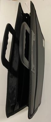 Портфель з ручками А4 на 2 відділення 2200, чорний (020710) фото