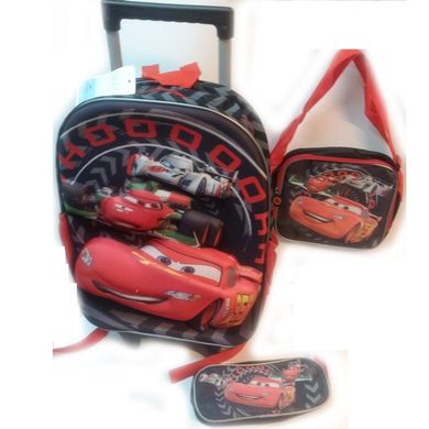 Набор: чемодан-рюкзак детск. на колесах + сумка + пенал "CR"L 14116T-3 (728356) фото