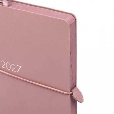 Ежедневник датированный 2027год 12х20 см мягкий 352 страниц Leo Planner Glory,розовый 252719 (202796) фото