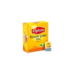 Чай Lipton Yellow Labelo чорний 100пак. (160301) фото