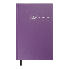 Щоденник датований 2026 ZESTміні A5, фіолетовий, бумвініл BM.21167-07 (202648) фото