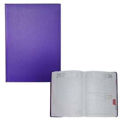 Щоденник датований 2022 А5 176 арк.GOSPEL 3B-55 фіолетовий лінія (011512e) фото