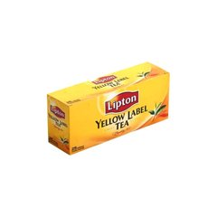 Чай Lipton Yellow Labelo чорний 25пак. (160302) фото